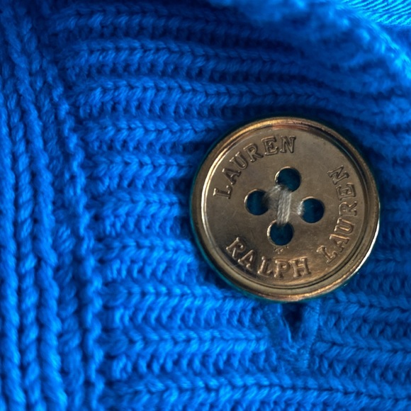 Ralph Lauren button up sweater size medium. - Picture 3 of 8